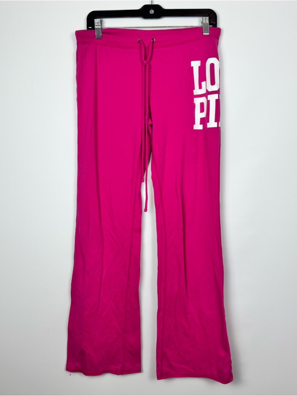 PINK Victoria's Secret Bright Pink Wide Leg Lounge Pants